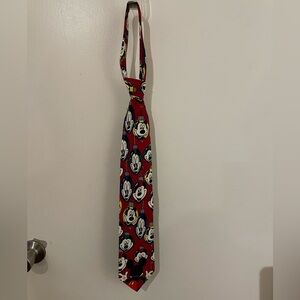 Red Mickey Mouse Christmas ornament Tie